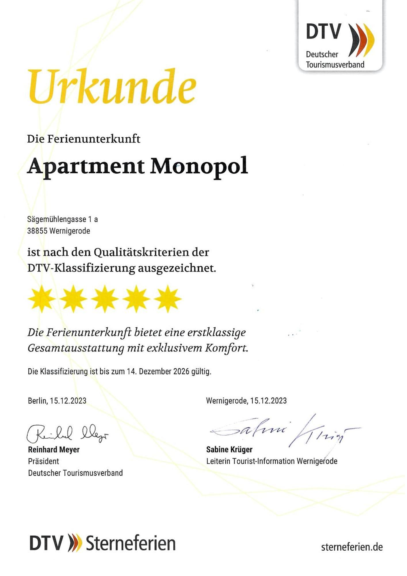 Monopol Apartments Wernigerode Extérieur photo